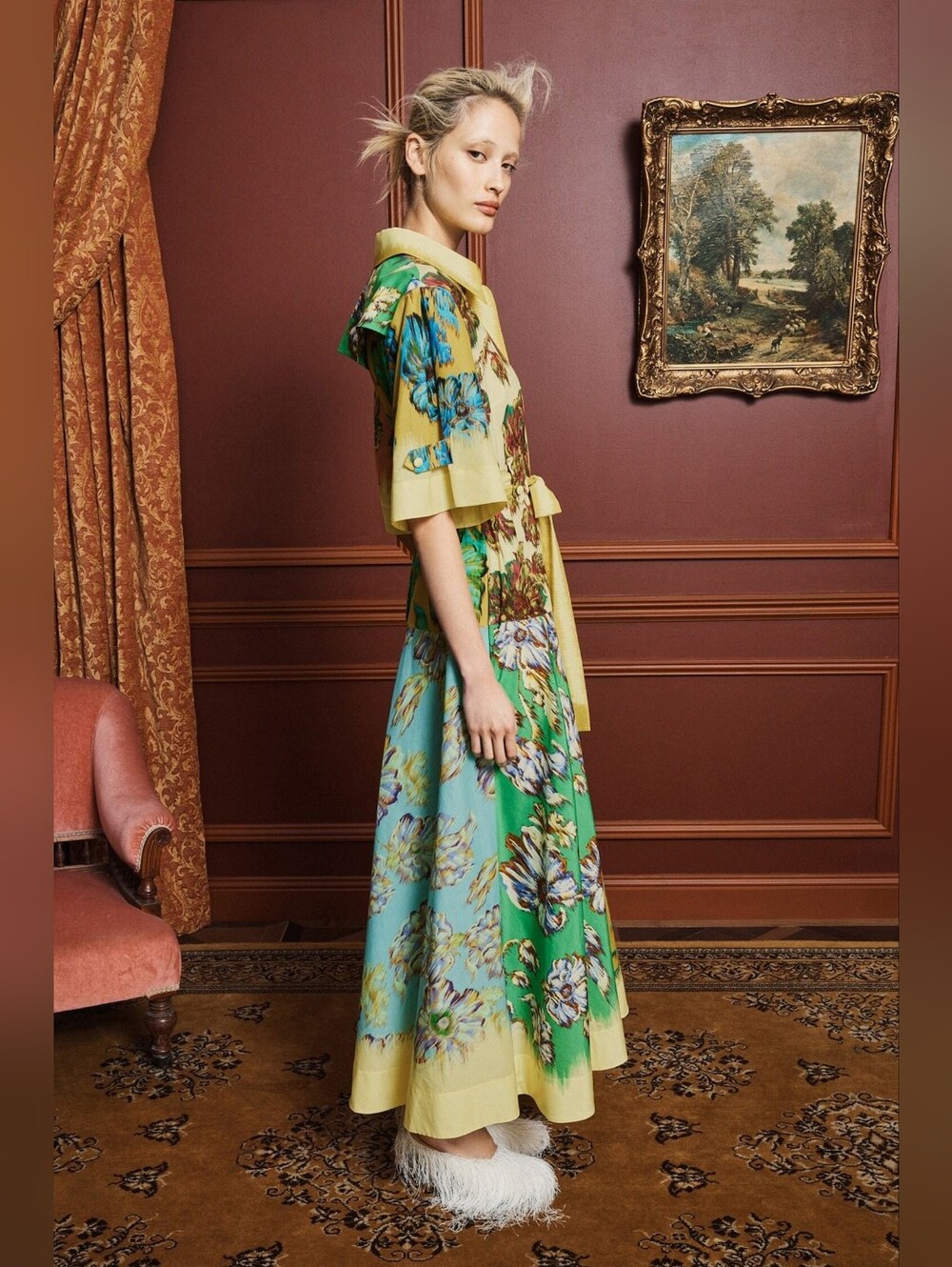 ALEMAIS jerry shirtdress US 2 - Picture 2 of 13